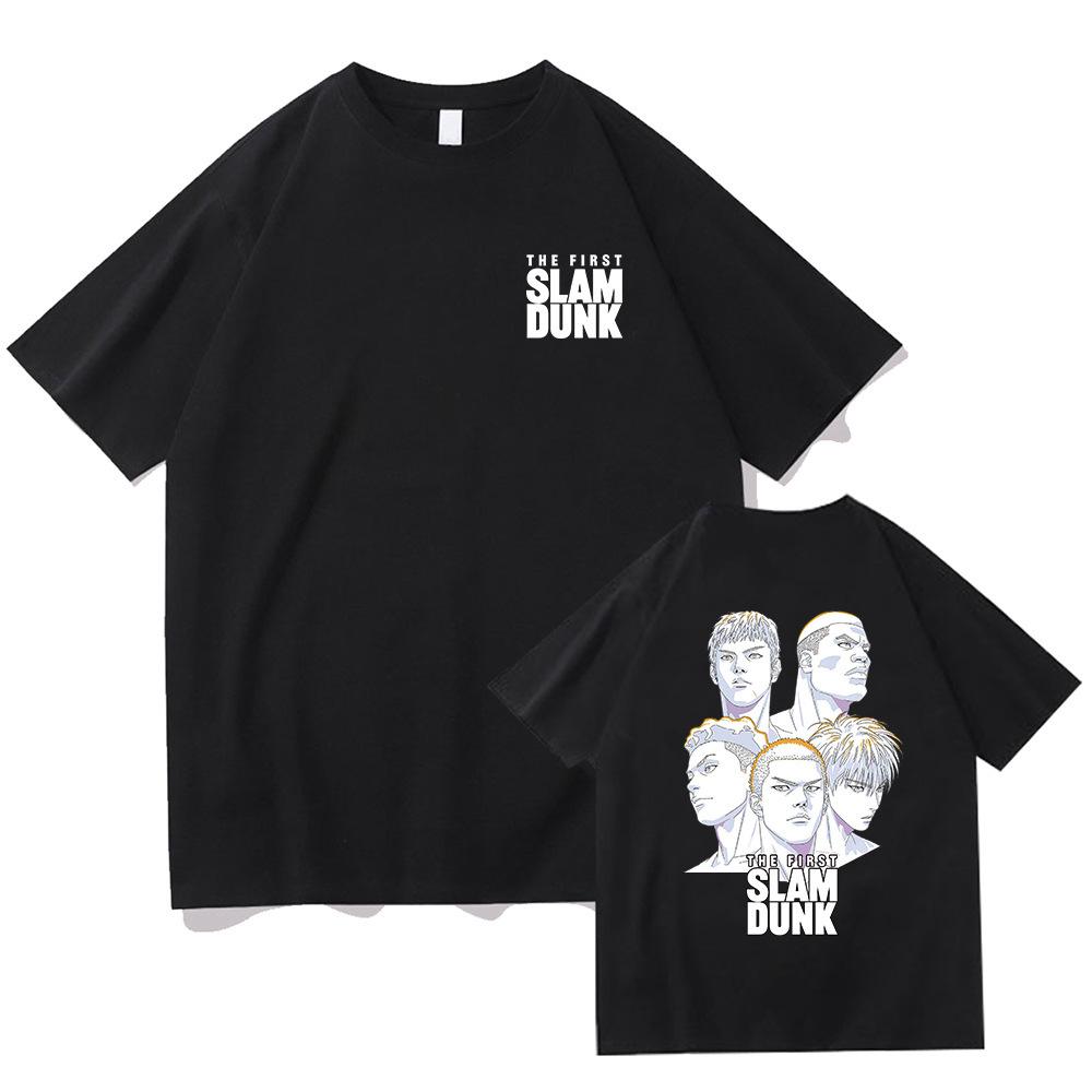 Летняя футболка с круглым вырезом, мужская, японская, аниме, Slam Dunk, короткий рукав, женская, подростковая одежда, быстросохнущий топ
Летняя футболка с круглым вырезом, мужская, японская, аниме, Slam Dunk, короткий рукав, женская, подростковая одежда, быстросохнущий топ