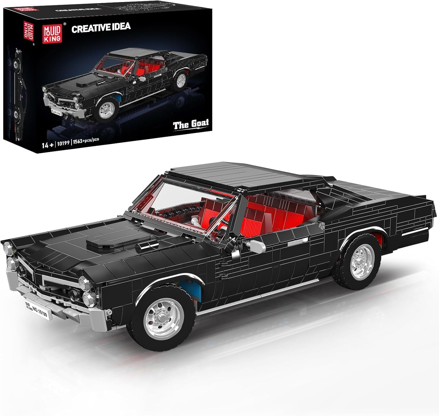 Mould King 10199 Muscle Car Building Set An iconic car model for adults and children aged 14 and a realistic replica perfect for racing enthusiasts чёрный
Mould King 10199 Muscle Car Building Set An iconic car model for adults and children aged 14 and a realistic replica perfect for racing enthusiasts чёрный