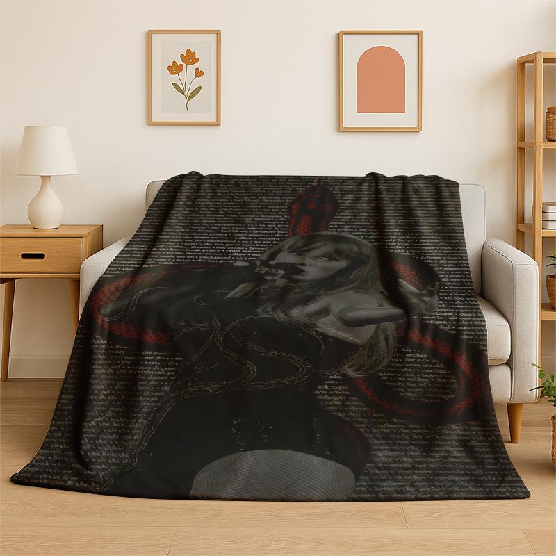 Singer T-Taylor Singer Music Flannel Blanket Soft Warm Throw Blanket for Bedroom Living Room Bed Travel Camping Picnic Gift 75x90cm
Singer T-Taylor Singer Music Flannel Blanket Soft Warm Throw Blanket for Bedroom Living Room Bed Travel Camping Picnic Gift 75x90cm