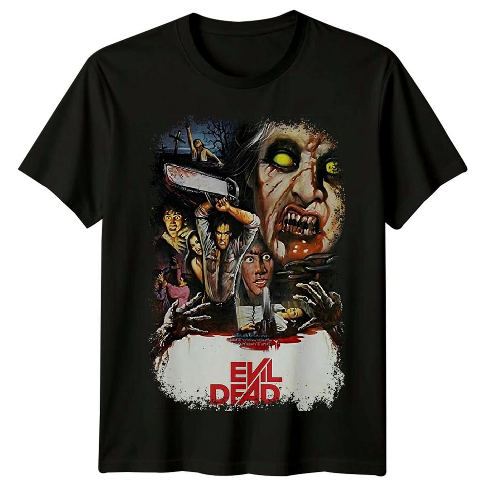 The Evil Dead (1981) Movie Poster Inspired T-Shirt Retro Horror Scary Tee Unisex 4XL
The Evil Dead (1981) Movie Poster Inspired T-Shirt Retro Horror Scary Tee Unisex 4XL