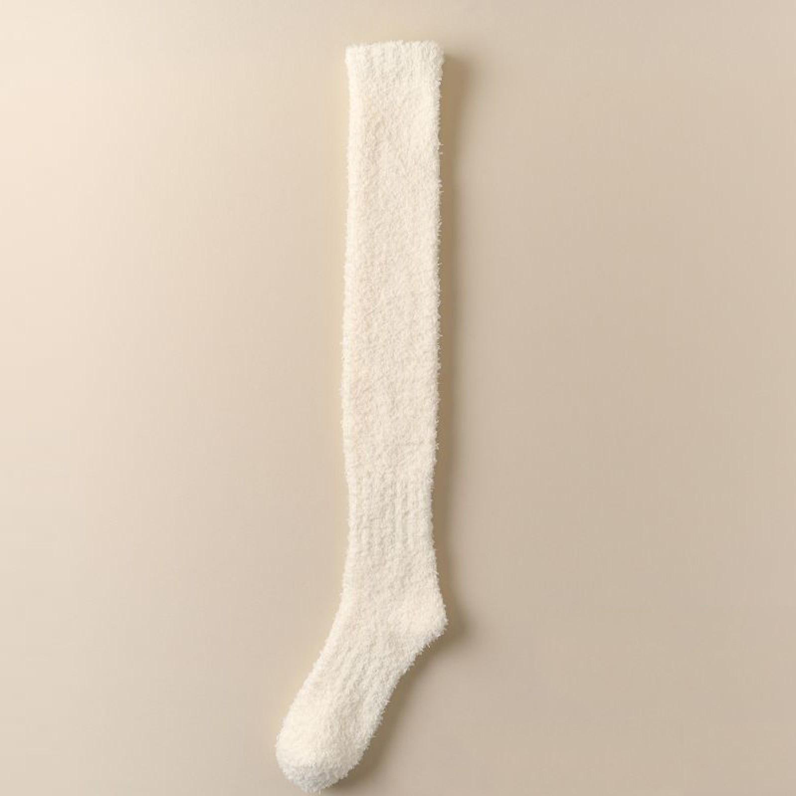 Женские зимние чулки цвета кораллового бархата, очень толстые, для сна дома, выше колена One Size
Женские зимние чулки цвета кораллового бархата, очень толстые, для сна дома, выше колена One Size