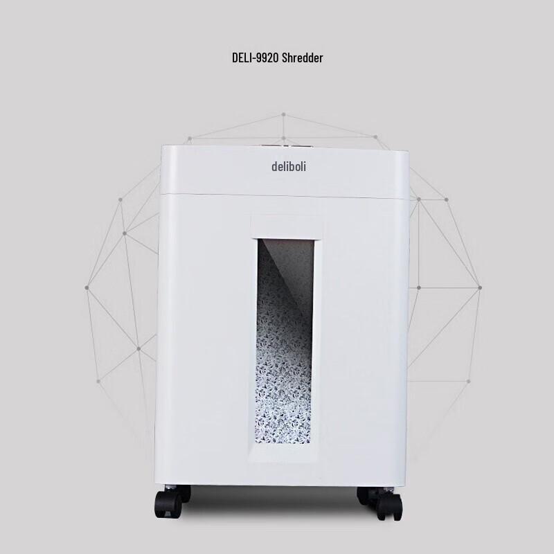 Deli 9920 Home & Office 4-Level Security Cross-Cut Paper Shredder CN plug (adapter included)
Deli 9920 Home & Office 4-Level Security Cross-Cut Paper Shredder CN plug (adapter included)