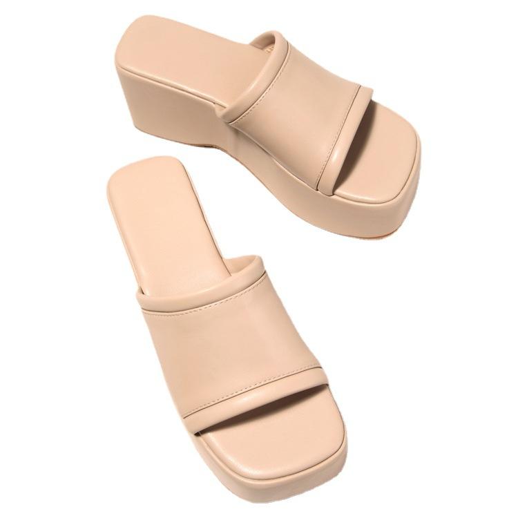Мода Летняя Мода Высокий Каблук Толстая Подошва Шлепанцы Женские Сандалии Женские С Открытым Носком Без Застежки Уличные Пляжные Шлепанцы 42 абрикосовый
Мода Летняя Мода Высокий Каблук Толстая Подошва Шлепанцы Женские Сандалии Женские С Открытым Носком Без Застежки Уличные Пляжные Шлепанцы 42 абрикосовый