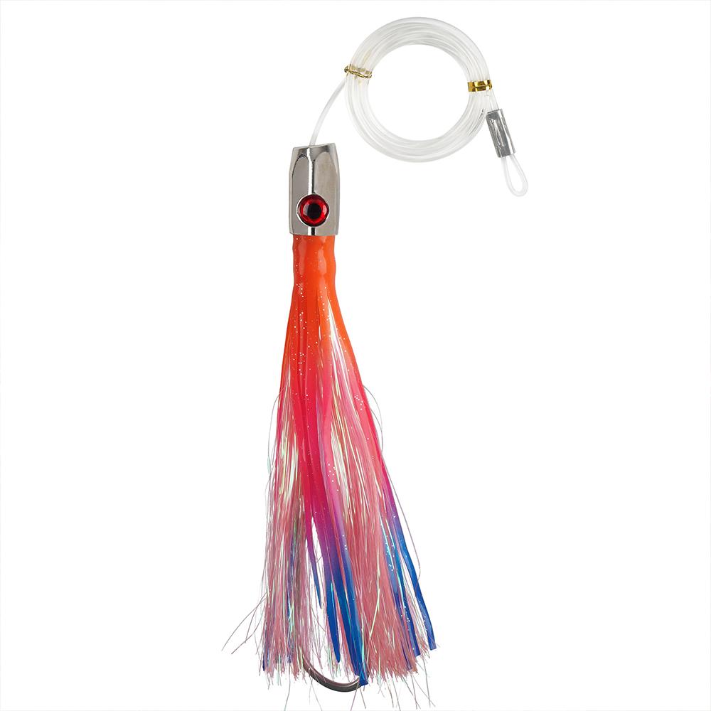 6Pcs Skirt Trolling Fishing Lures 90G/3.17Oz Big Game Saltwater Trolling Lures With Shark Hook Leader Line For Wahoo Tuna Marlin Quality
6Pcs Skirt Trolling Fishing Lures 90G/3.17Oz Big Game Saltwater Trolling Lures With Shark Hook Leader Line For Wahoo Tuna Marlin Quality