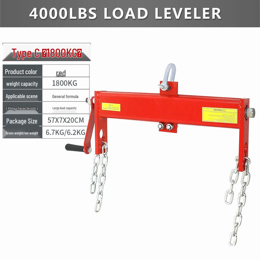 4000LBS Engine Lifting Balance Frame for Gasoline & Diesel Engines - Professional Auto Repair Tool
4000LBS Engine Lifting Balance Frame for Gasoline & Diesel Engines - Professional Auto Repair Tool