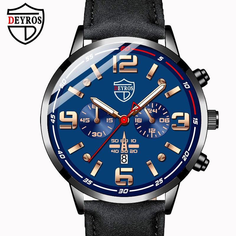 Fashion Men s Watch Fashion Leather Quartz Watch Large Dial Digital Watch Classic Business Watch Men s Calendar Watch Student Men s Watch білий/синій
Fashion Men s Watch Fashion Leather Quartz Watch Large Dial Digital Watch Classic Business Watch Men s Calendar Watch Student Men s Watch білий/синій