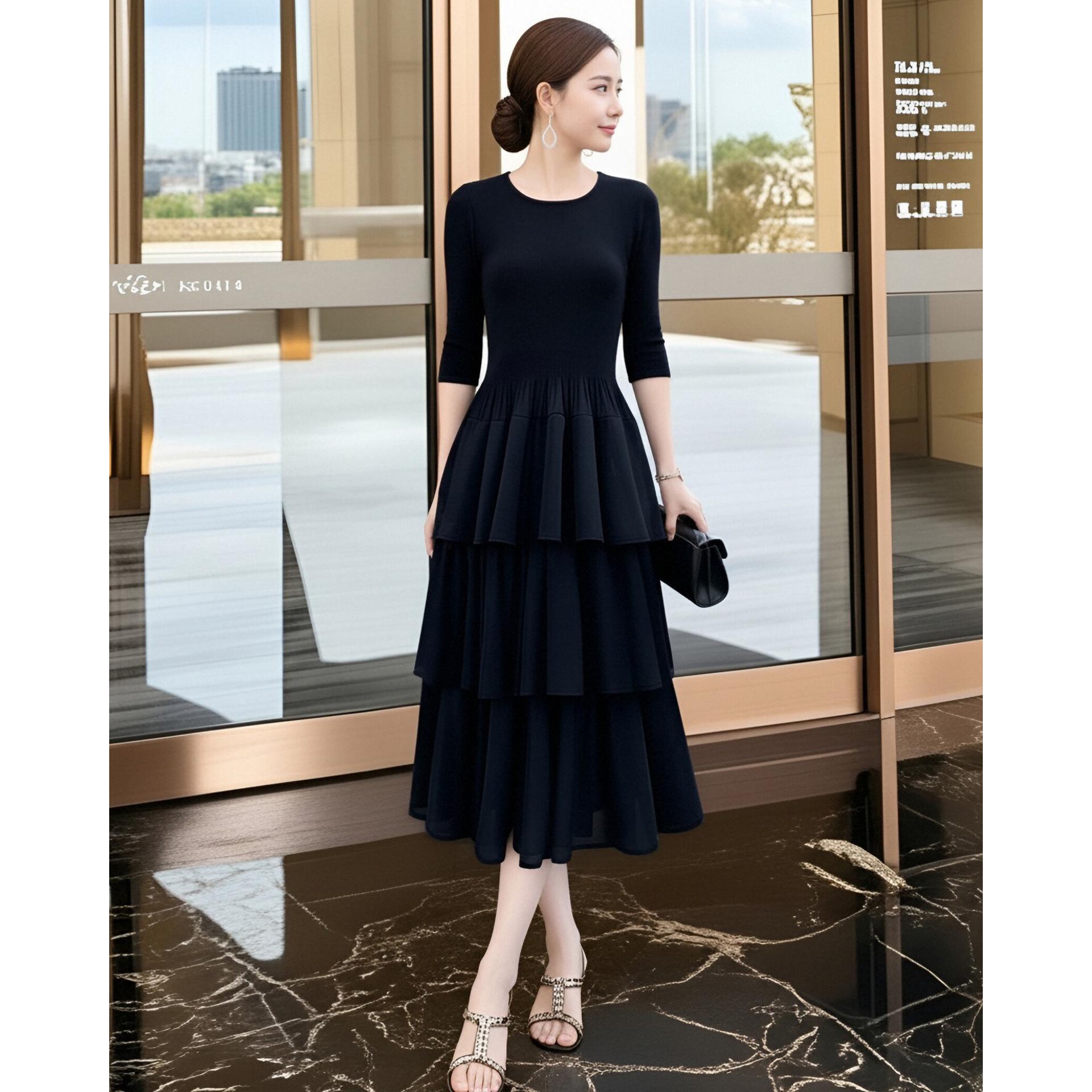 Miyake Style 2026 New Arrival Black Pleated Long Dress - Slimming & Flattering Layered Skirt for Women One Size чёрный
Miyake Style 2026 New Arrival Black Pleated Long Dress - Slimming & Flattering Layered Skirt for Women One Size чёрный