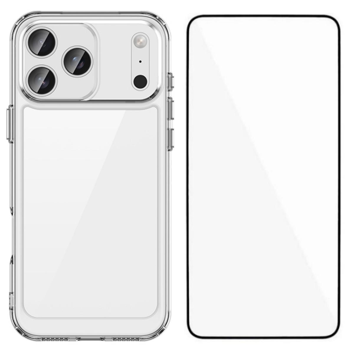 Задняя крышка для iPhone 17 Pro Max WANLONFENG Серия XC ТПУ Акриловый чехол для телефона с пленкой из закаленного стекла Transparent
Задняя крышка для iPhone 17 Pro Max WANLONFENG Серия XC ТПУ Акриловый чехол для телефона с пленкой из закаленного стекла Transparent