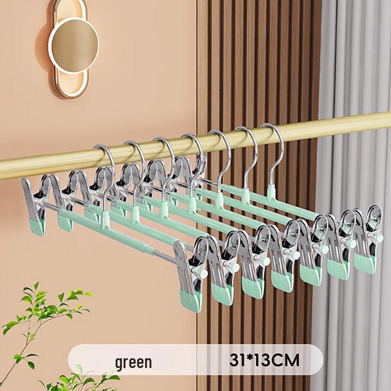 Stainless Steel Skirt & Pants Hanger with Clips - Seamless and Strong Drying Rack Enhanced Version
Stainless Steel Skirt & Pants Hanger with Clips - Seamless and Strong Drying Rack Enhanced Version