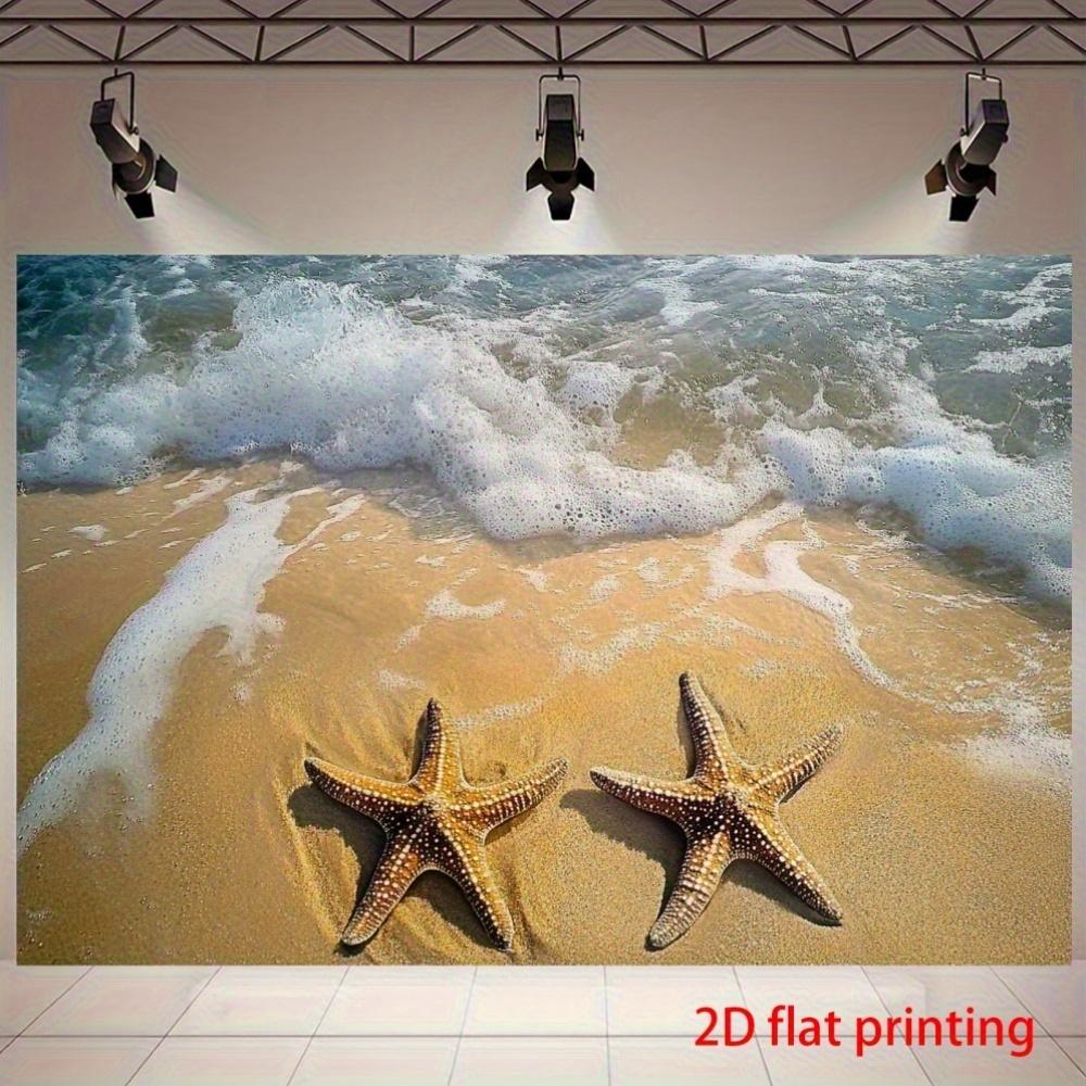 Serene Beach Sunset Tapestry Ocean Waves Starfish Sand Coastal Living Room Decor Seaside Bedroom Wall Hanging Realistic Nature 74x94cm(29x37in)
Serene Beach Sunset Tapestry Ocean Waves Starfish Sand Coastal Living Room Decor Seaside Bedroom Wall Hanging Realistic Nature 74x94cm(29x37in)