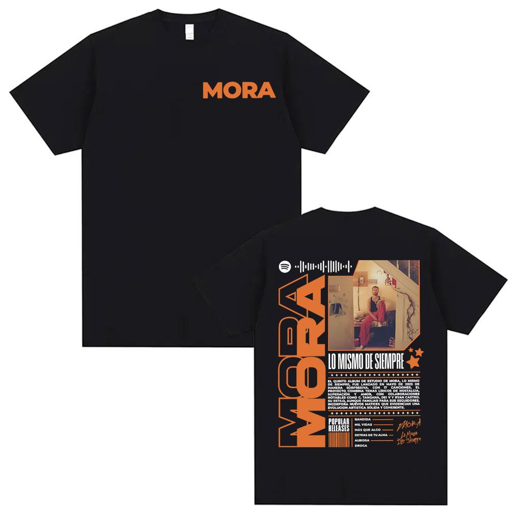 Rapper Mora Album Tour 2025 Graphic Tshirt Men Women High Street Vintage Oversized Tshirts Fashion Hip Hop Cotton T Shirt 4XL
Rapper Mora Album Tour 2025 Graphic Tshirt Men Women High Street Vintage Oversized Tshirts Fashion Hip Hop Cotton T Shirt 4XL