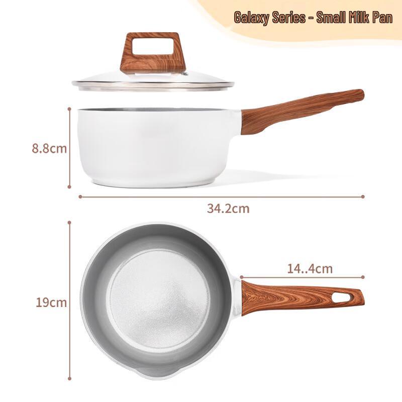 Zhishi Galaxy 18 см Керамический антипригарный молочник
Zhishi Galaxy 18 см Керамический антипригарный молочник