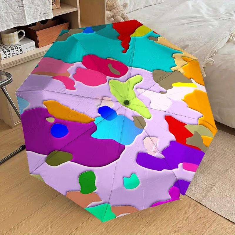 1pc Colorful Design Automatic Folding Umbrella, Casual Outdoor Accessory, Birthday Festival Gift yy251126155
1pc Colorful Design Automatic Folding Umbrella, Casual Outdoor Accessory, Birthday Festival Gift yy251126155