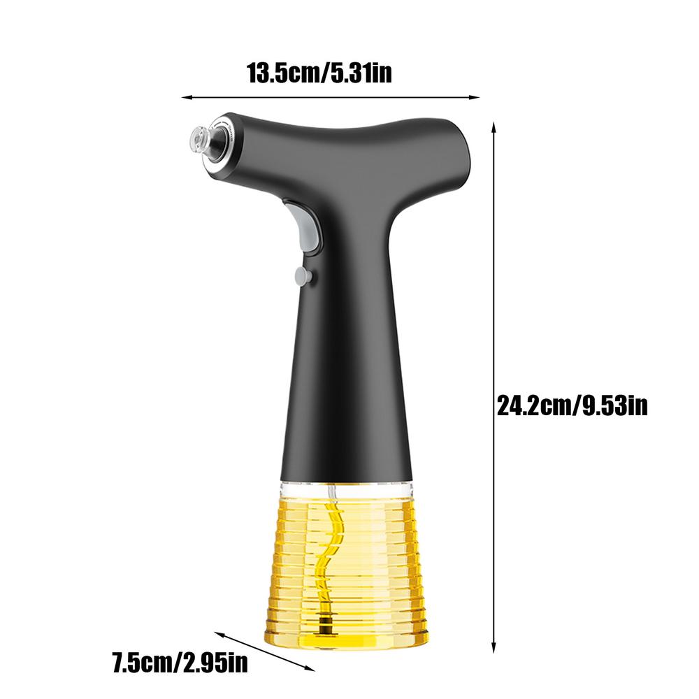 Portable Spritzer Bottle Kitchen Gadgets for Cooking Frying Grilling BBQ Oil Dispenser Bottle Rechargeable Butter Sprayer чорний
Portable Spritzer Bottle Kitchen Gadgets for Cooking Frying Grilling BBQ Oil Dispenser Bottle Rechargeable Butter Sprayer чорний