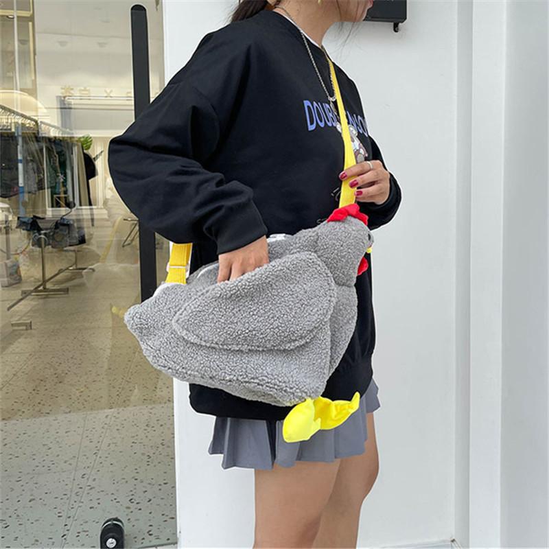 Charming Plush Chicken Crossbody Bag - Soft Texture & Whimsical Design - Ideal Gift for Animal Lovers & Festive Occasions
Charming Plush Chicken Crossbody Bag - Soft Texture & Whimsical Design - Ideal Gift for Animal Lovers & Festive Occasions