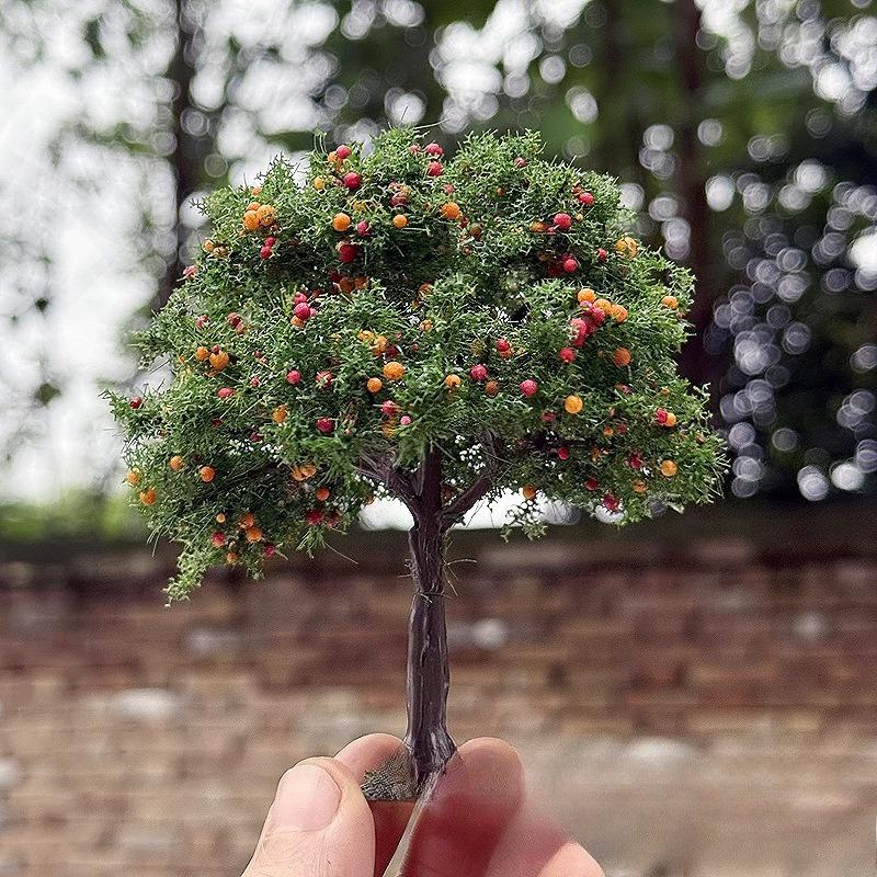3pc Realistic Fruit Tree Decor, Miniature Sand Table Building Model Decoration, DIY Fruit Trees Miniature Landscape Decoration
3pc Realistic Fruit Tree Decor, Miniature Sand Table Building Model Decoration, DIY Fruit Trees Miniature Landscape Decoration
