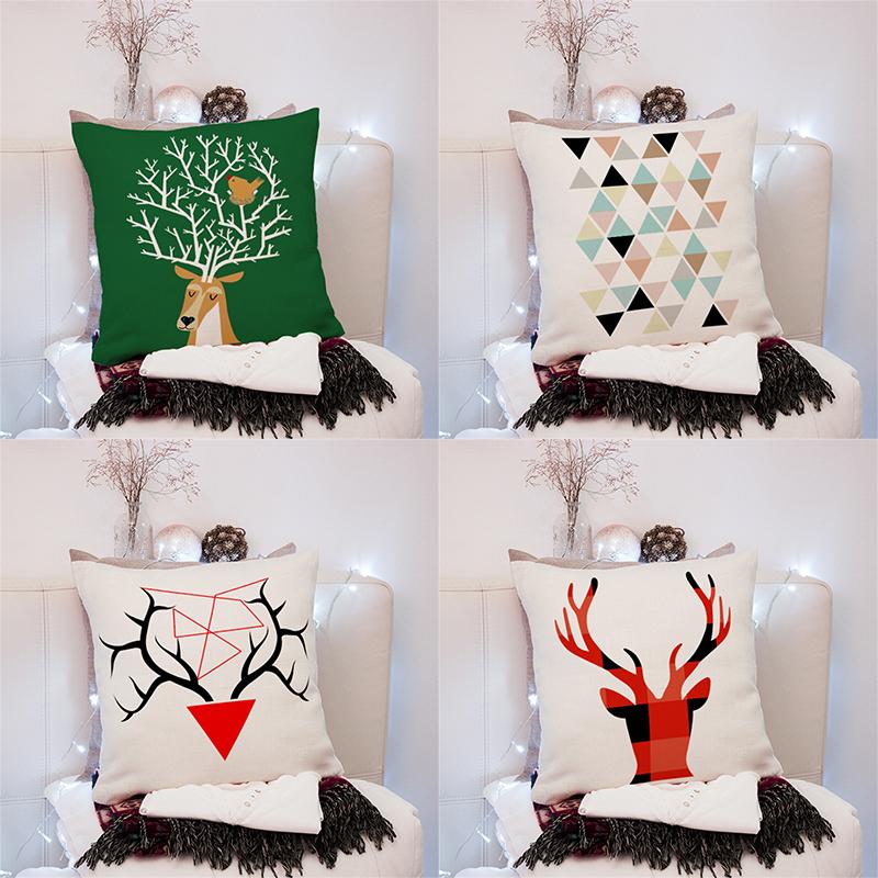 45x45cm Creative Geometric Elk Pillowcase Living Room Sofa Office Seat Car Cushion Cover Creative Ornament Home Decoration
45x45cm Creative Geometric Elk Pillowcase Living Room Sofa Office Seat Car Cushion Cover Creative Ornament Home Decoration