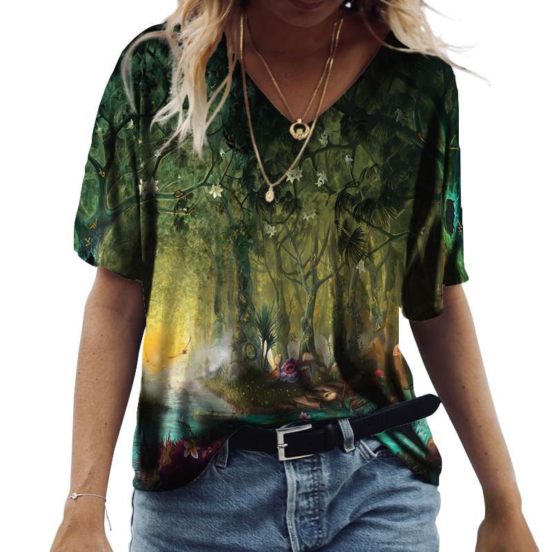 Женские летние новые футболки с v-образным вырезом и 3D принтом, женские модные повседневные свободные пуловеры с короткими рукавами, разноцветная одежда 8XL
Женские летние новые футболки с v-образным вырезом и 3D принтом, женские модные повседневные свободные пуловеры с короткими рукавами, разноцветная одежда 8XL