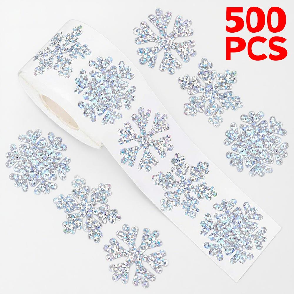 500pcs/roll Christmas Ball Bell Snowflakes Sticker Adhesive DIY Gift Decoration Label Sealing Tape Home New Year Party 500PCS- (1Roll)
500pcs/roll Christmas Ball Bell Snowflakes Sticker Adhesive DIY Gift Decoration Label Sealing Tape Home New Year Party 500PCS- (1Roll)