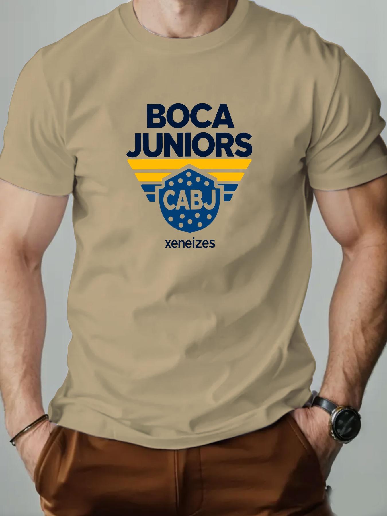 Mens cotton Tshirt Boca Juniors summer round neck shortsleeved graphic breathable fashion casual Tshirt M
Mens cotton Tshirt Boca Juniors summer round neck shortsleeved graphic breathable fashion casual Tshirt M