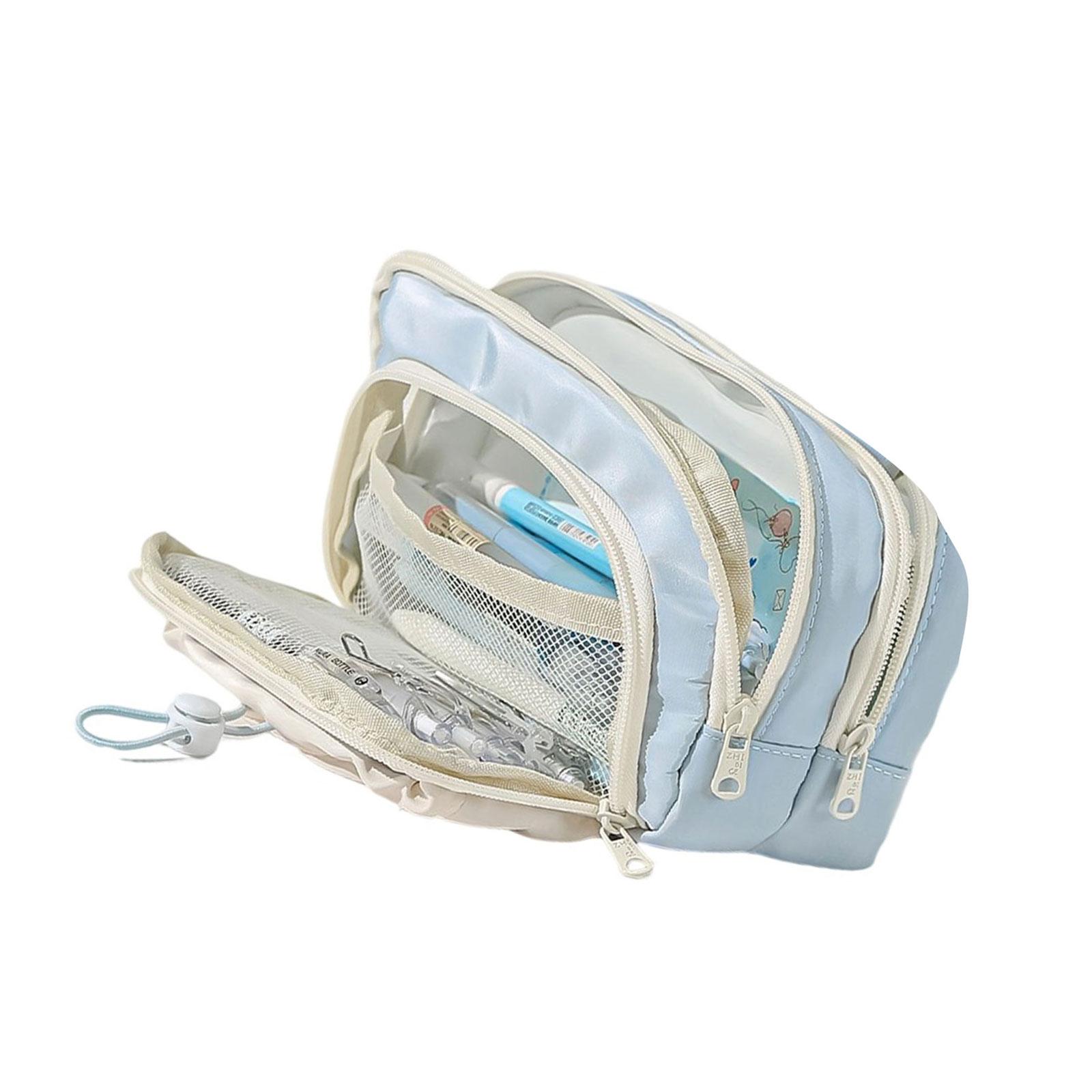 High Capacity Pencil Case Multi Layered Pen Pouches Marker Organizers Bag Travel Makeup Bag For School Office Travel
High Capacity Pencil Case Multi Layered Pen Pouches Marker Organizers Bag Travel Makeup Bag For School Office Travel