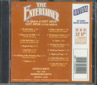 CD RAFFAELLA BENETTI - The Entertainer DAT80009 DATUM *CLASSICS 2014 Italy Classical Used
CD RAFFAELLA BENETTI - The Entertainer DAT80009 DATUM *CLASSICS 2014 Italy Classical Used