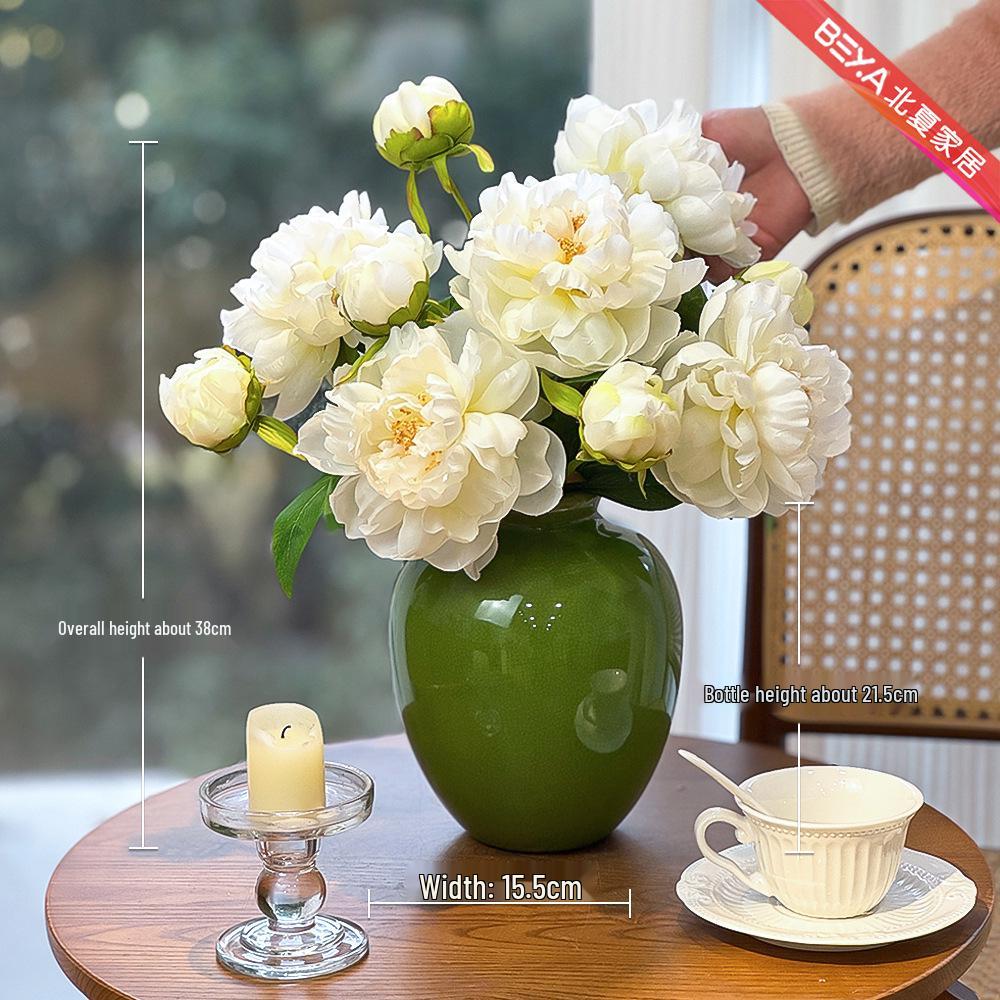 Легкая Роскошь Искусственные Ранункулюсы и Пионы Цветочная Композиция - Элегантное Украшение для Гостиной и Центральный Элемент для Обеденного Стола
Легкая Роскошь Искусственные Ранункулюсы и Пионы Цветочная Композиция - Элегантное Украшение для Гостиной и Центральный Элемент для Обеденного Стола