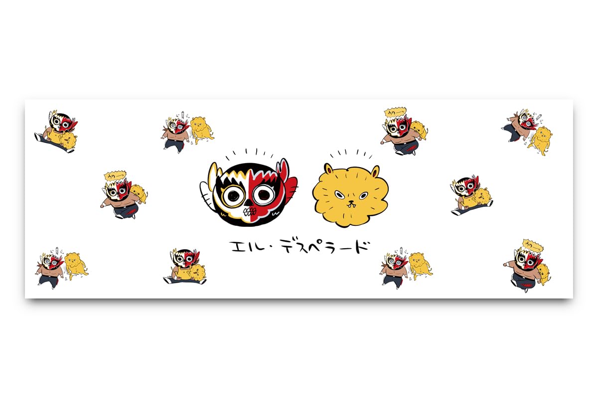 New Japan Pro-Wrestling El Desperado x Kodama Kawajiri Collaboration Sports Towel 7003008766
New Japan Pro-Wrestling El Desperado x Kodama Kawajiri Collaboration Sports Towel 7003008766