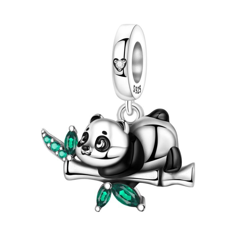 MISEFF ExquisiteExquisite 925 Silver Panda Bamboo Charm Pendant Collection Fit Animal Bracelet Women Jewelry Gifts
MISEFF ExquisiteExquisite 925 Silver Panda Bamboo Charm Pendant Collection Fit Animal Bracelet Women Jewelry Gifts