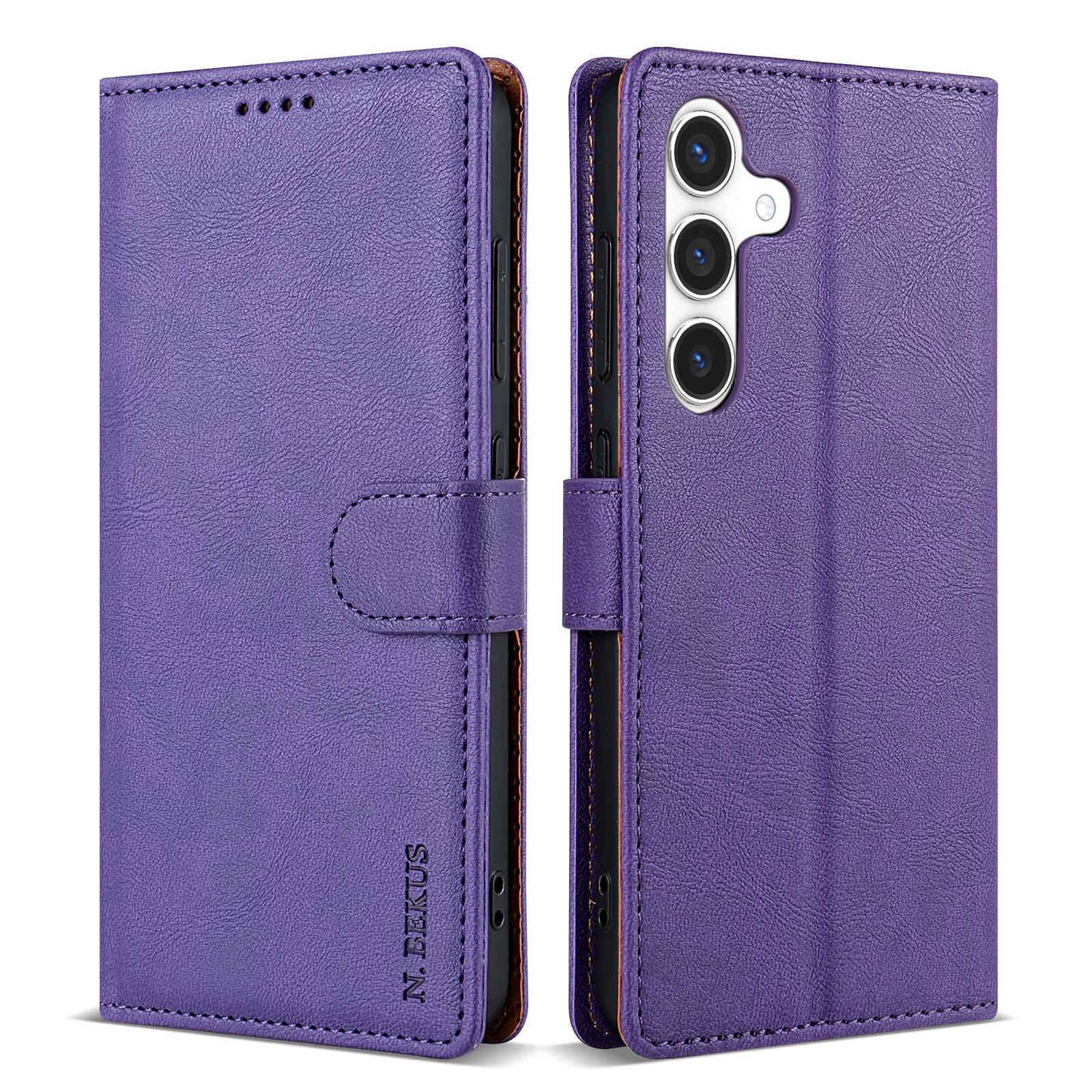 Для Samsung Galaxy S25+ Чохол-підставка Шкіряний гаманець Чохол для телефону Purple
Для Samsung Galaxy S25+ Чохол-підставка Шкіряний гаманець Чохол для телефону Purple