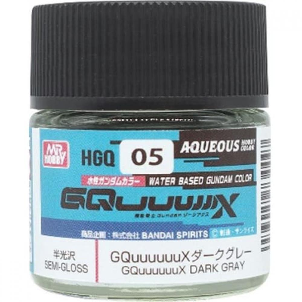 Gsi Creos Hgq05 Water Based Gundam Color Gquuuuuux Dark Gray
Gsi Creos Hgq05 Water Based Gundam Color Gquuuuuux Dark Gray
