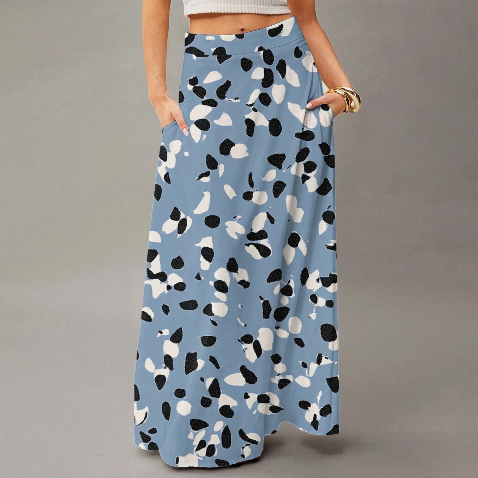 Женское струящееся платье макси, обычная повседневная юбка в стиле бохо с цветочным принтом XL
Женское струящееся платье макси, обычная повседневная юбка в стиле бохо с цветочным принтом XL