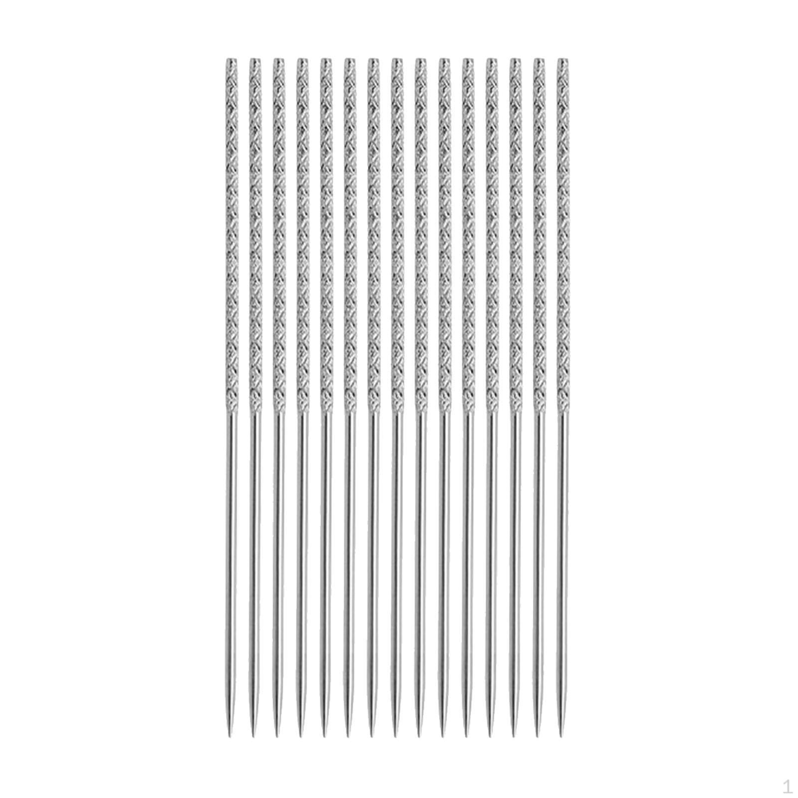 Набор из 2 игл для ремонта затяжек для рукоделия и швейных проектов 1.2x76mm
Набор из 2 игл для ремонта затяжек для рукоделия и швейных проектов 1.2x76mm