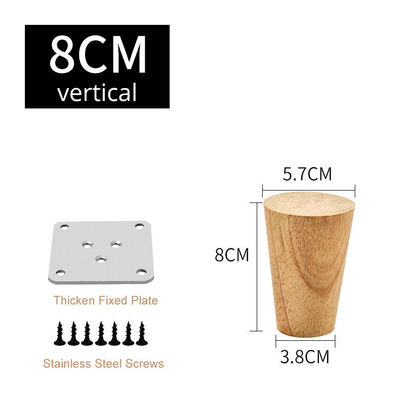 KAK Natural Solid Wood Furniture Leg Table Feets Wooden Cabinet Table Legs Fashion Furniture Hardware Replacement for Sofa Bed
KAK Natural Solid Wood Furniture Leg Table Feets Wooden Cabinet Table Legs Fashion Furniture Hardware Replacement for Sofa Bed