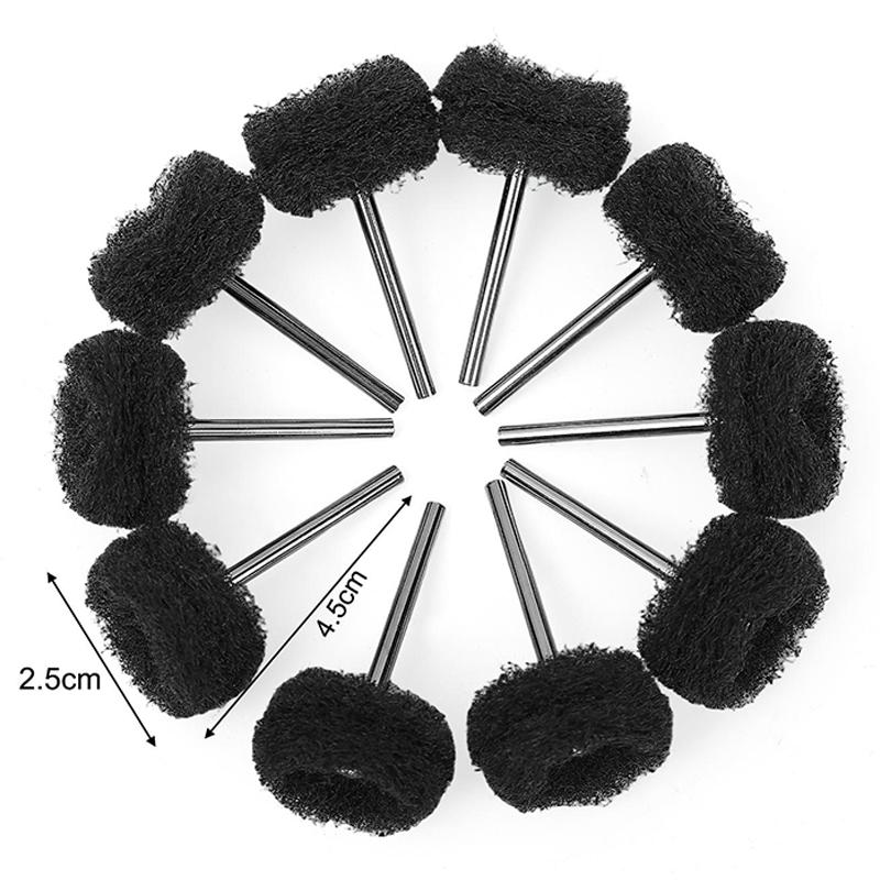 50/10pcs Mini Drill Abrasive Brush Nylon Buffing Polishing Wheel Sanding Head Scouring Pad Electric Grinder Brushes Rotary Tools 10PCS чорний
50/10pcs Mini Drill Abrasive Brush Nylon Buffing Polishing Wheel Sanding Head Scouring Pad Electric Grinder Brushes Rotary Tools 10PCS чорний