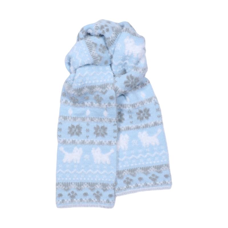 Soft Winter Scarf Double Sided Cats Pattern Christmas Gift Comfortable Breathable Cold Weather Unisex Wrap синій
Soft Winter Scarf Double Sided Cats Pattern Christmas Gift Comfortable Breathable Cold Weather Unisex Wrap синій