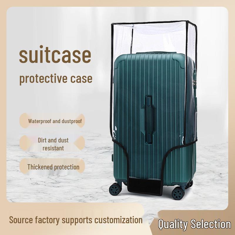 Transparent Wear-Resistant 26/32-Inch Suitcase Cover - Waterproof, Dustproof, Three-seven Split Design 26-inch
Transparent Wear-Resistant 26/32-Inch Suitcase Cover - Waterproof, Dustproof, Three-seven Split Design 26-inch