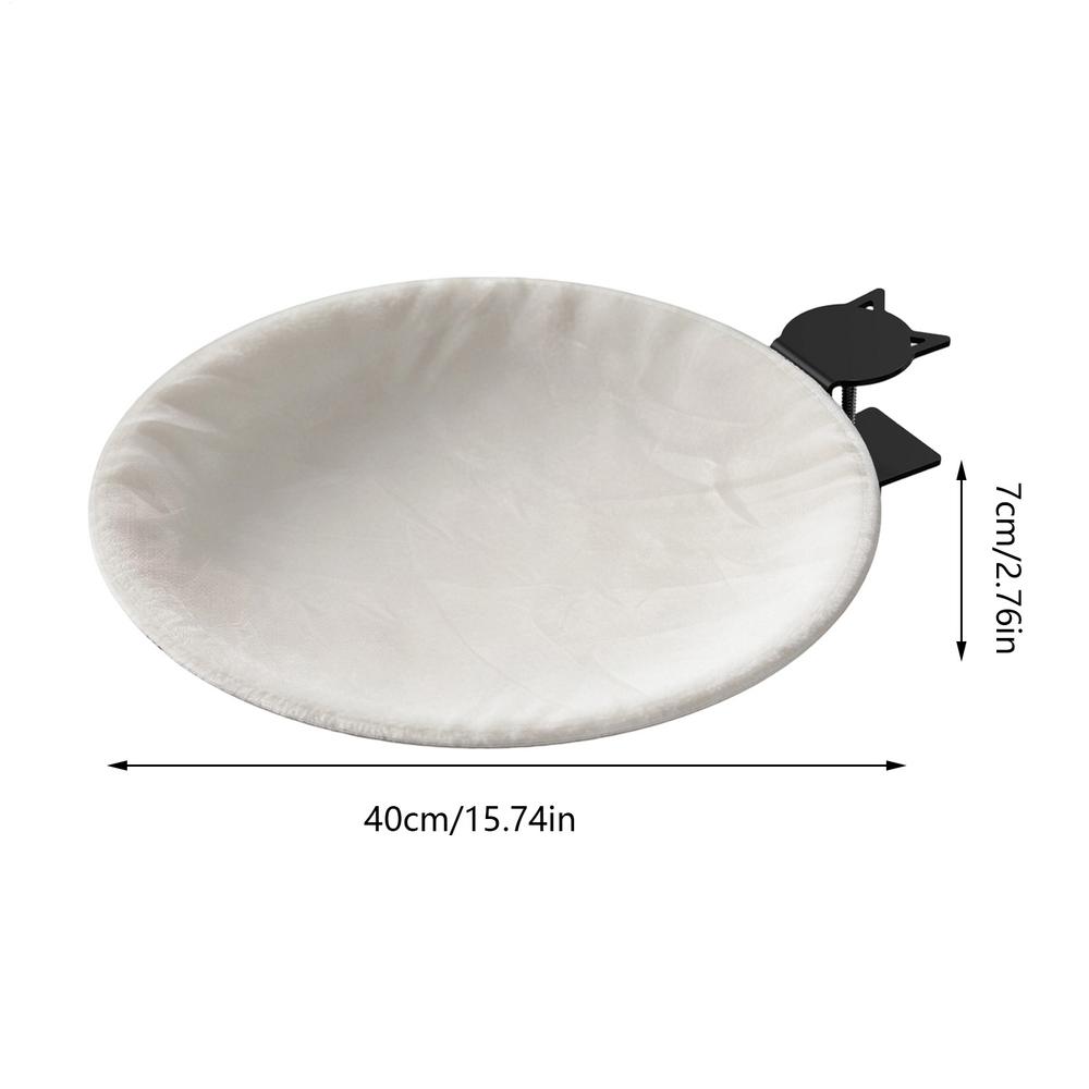 Desk Bed for Cat Clip On Hammock Nest with Removable Cover Cat Bed Attach To Desk Load Capacity Up To 60lbs for Sleeping белый
Desk Bed for Cat Clip On Hammock Nest with Removable Cover Cat Bed Attach To Desk Load Capacity Up To 60lbs for Sleeping белый