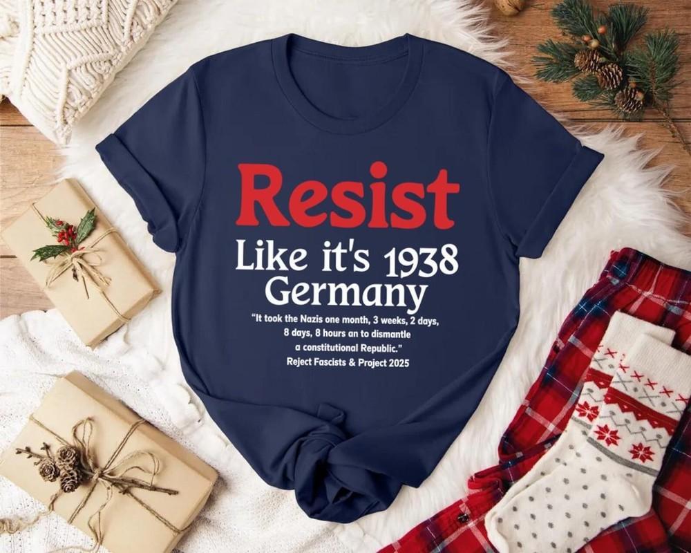 Сопротивляйся, как в Германии 1938 года, Футболка, Антифашистский Протест, Политический Активизм. 4XL
Сопротивляйся, как в Германии 1938 года, Футболка, Антифашистский Протест, Политический Активизм. 4XL