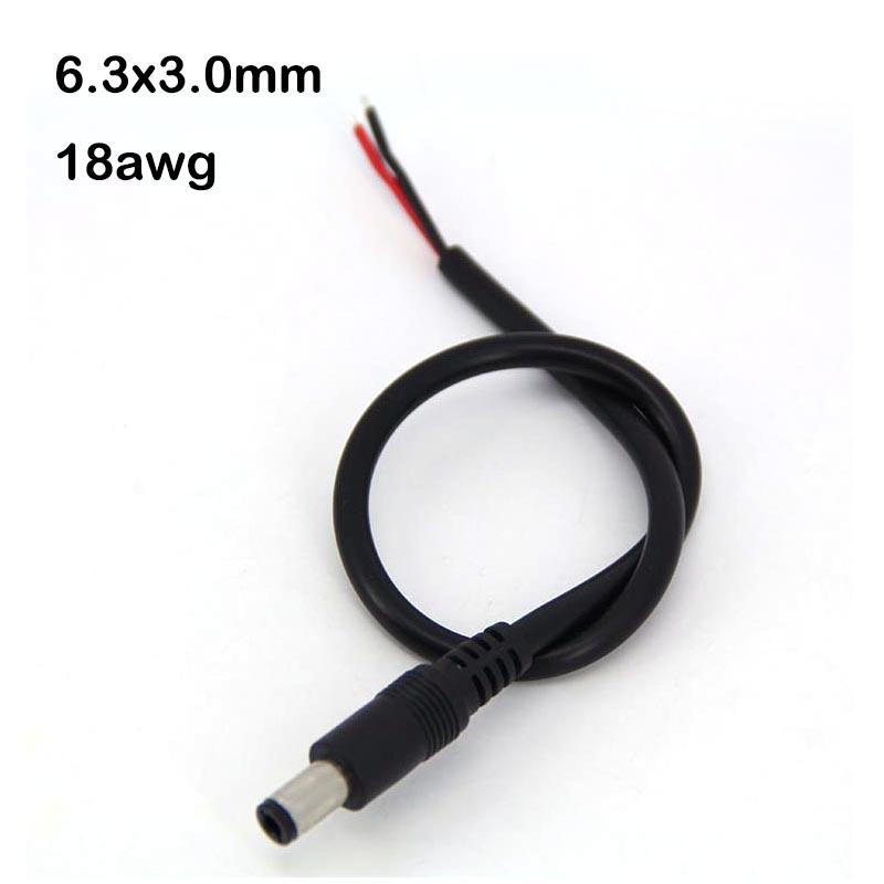 6.3x3.0mm 30cm DC male 2pin wire power charger connector supply repair cable 6330 cord max 120W 6.3mm 6.3*3.0mm cord 18awg
6.3x3.0mm 30cm DC male 2pin wire power charger connector supply repair cable 6330 cord max 120W 6.3mm 6.3*3.0mm cord 18awg