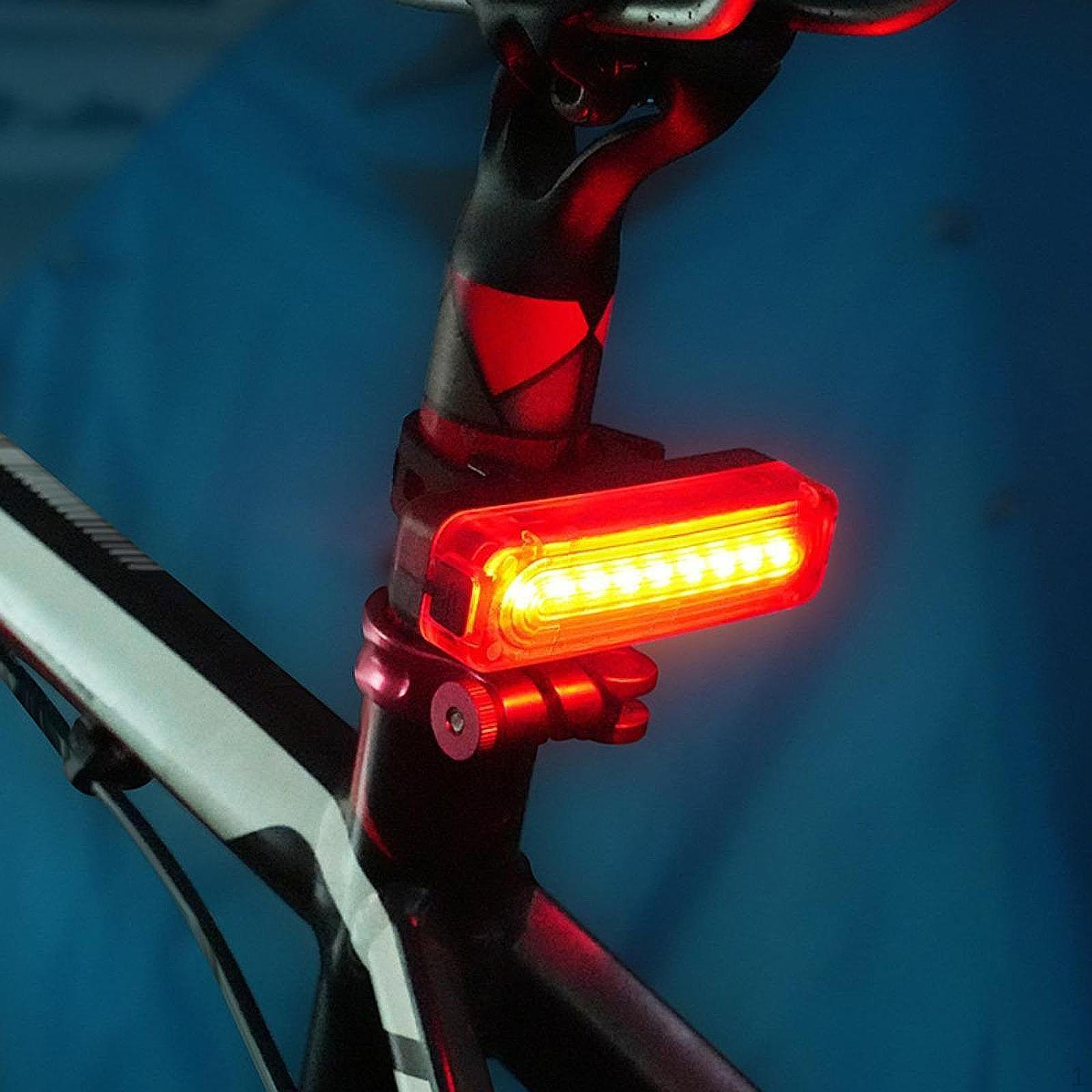 Bike Taillight Light USB Rechargeable Accessories Compact for Night Riding Reflector Cycling
Bike Taillight Light USB Rechargeable Accessories Compact for Night Riding Reflector Cycling