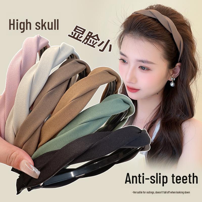Women s 2024 Non-Slip Wide Edge Headband for Face Washing with Teeth Hairpin Beige headband
Women s 2024 Non-Slip Wide Edge Headband for Face Washing with Teeth Hairpin Beige headband