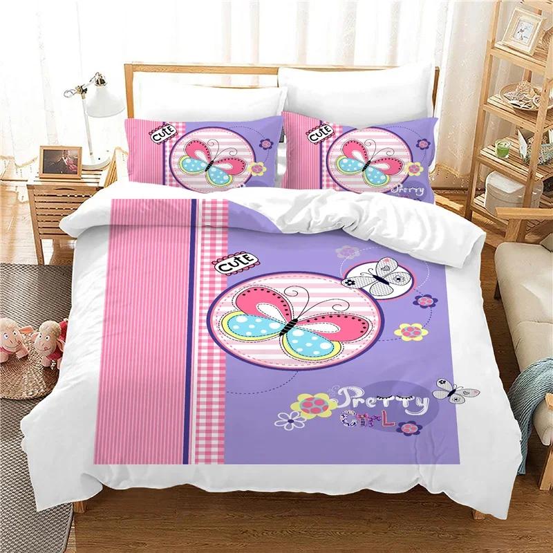 Comforter Princess S Bedding Full Size Reactive Printing Fashion Girl Beautiful Butterfly Cartoon Bedlinens Set Pink Comforter (quilt)-EU Single(135*200cm)3pcs
Comforter Princess S Bedding Full Size Reactive Printing Fashion Girl Beautiful Butterfly Cartoon Bedlinens Set Pink Comforter (quilt)-EU Single(135*200cm)3pcs