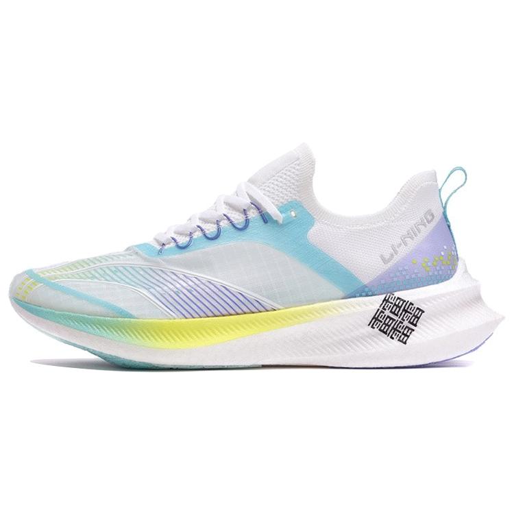 LiNing Feidian Challenger Low Top Running Shoes Men s White Blue Purple 39.5
LiNing Feidian Challenger Low Top Running Shoes Men s White Blue Purple 39.5