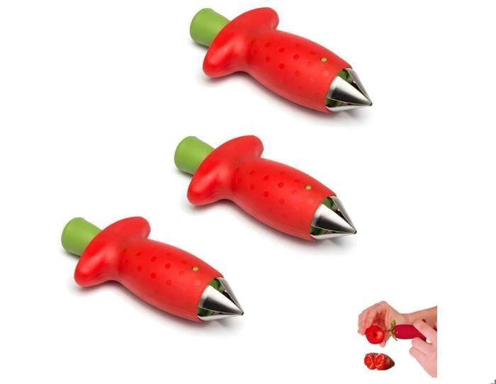 Équeuteur de Fraises - fy - 3 Pcs - Acier inoxydable - Plastique ABS - Design antidérapant
Équeuteur de Fraises - fy - 3 Pcs - Acier inoxydable - Plastique ABS - Design antidérapant