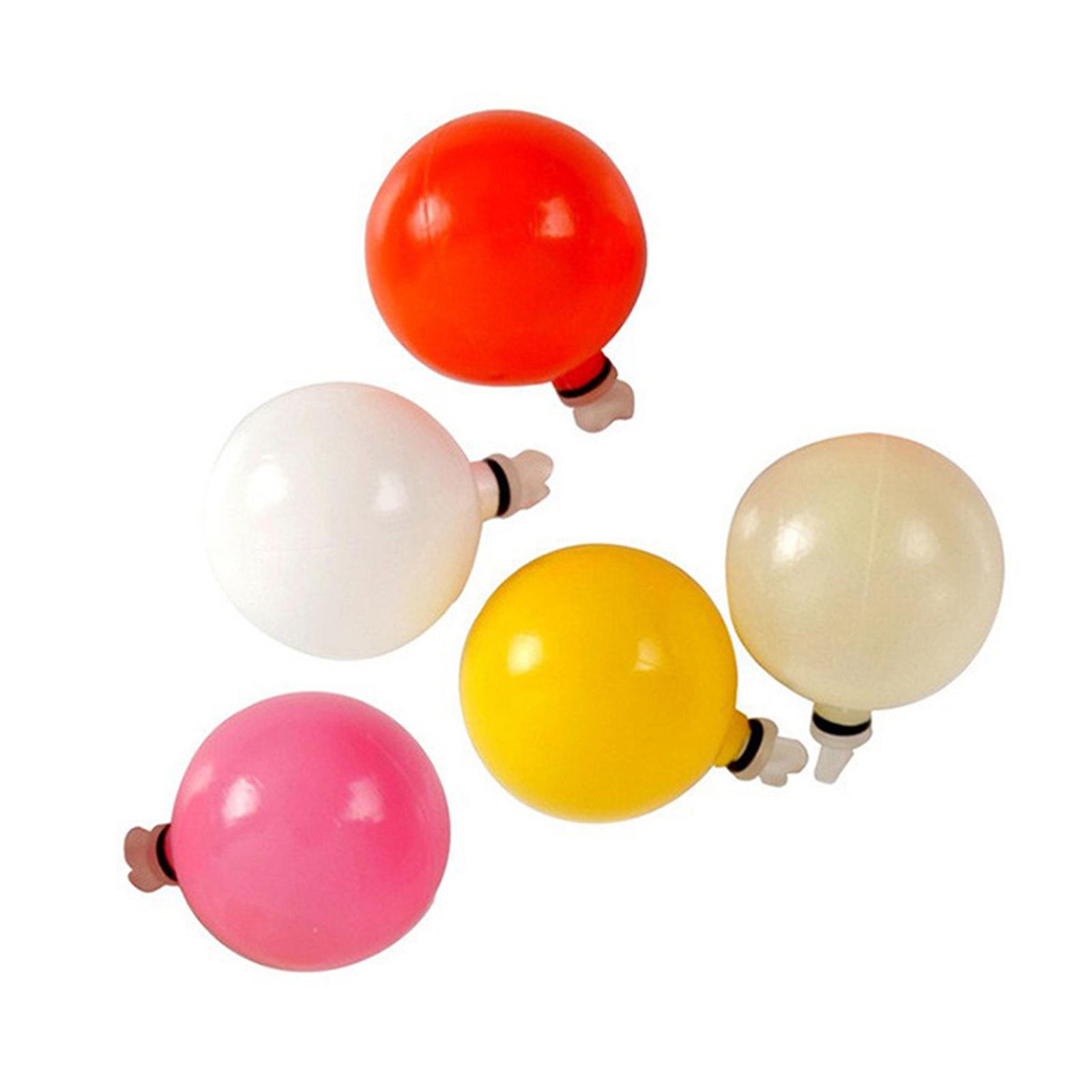 Набор из 5 шт. рыболовных поплавков, пластиковый поплавок в форме шара, водяной поплавок-пузырь, снасти для нахлыстовой рыбалки, уличные снасти, набор поплавков-поплавков