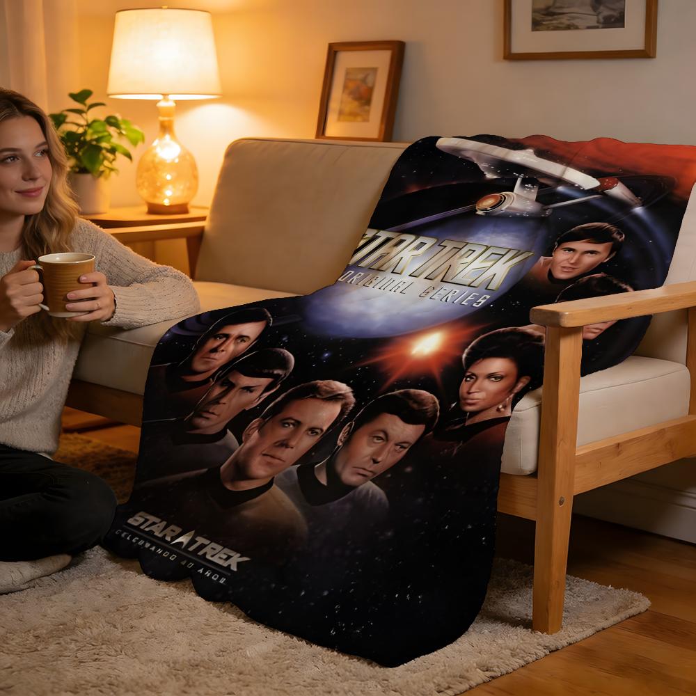 Throw High-Density Short Plush Blanket For Sofa Nap Air-Conditioned Room Soft Skin-Friendly Star Trek 75x90cm
Throw High-Density Short Plush Blanket For Sofa Nap Air-Conditioned Room Soft Skin-Friendly Star Trek 75x90cm