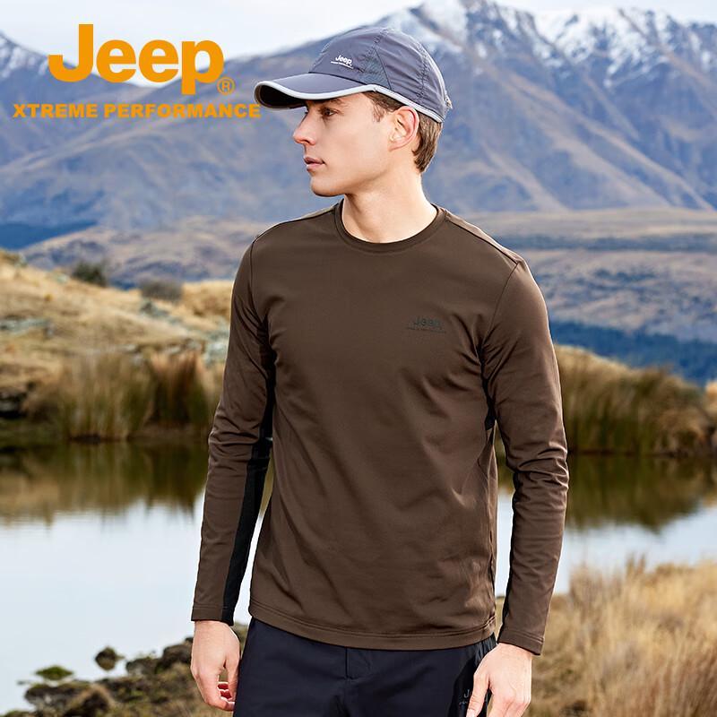 JEEP Men s Brushed Back Fleece Long Sleeve T-Shirt M
JEEP Men s Brushed Back Fleece Long Sleeve T-Shirt M