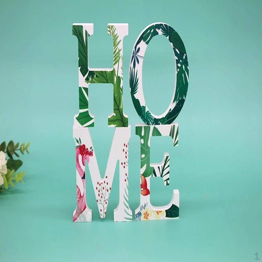 Wooden Creative DIY Tropical Plant Decorative Crafts Letters Random Capitals
Wooden Creative DIY Tropical Plant Decorative Crafts Letters Random Capitals