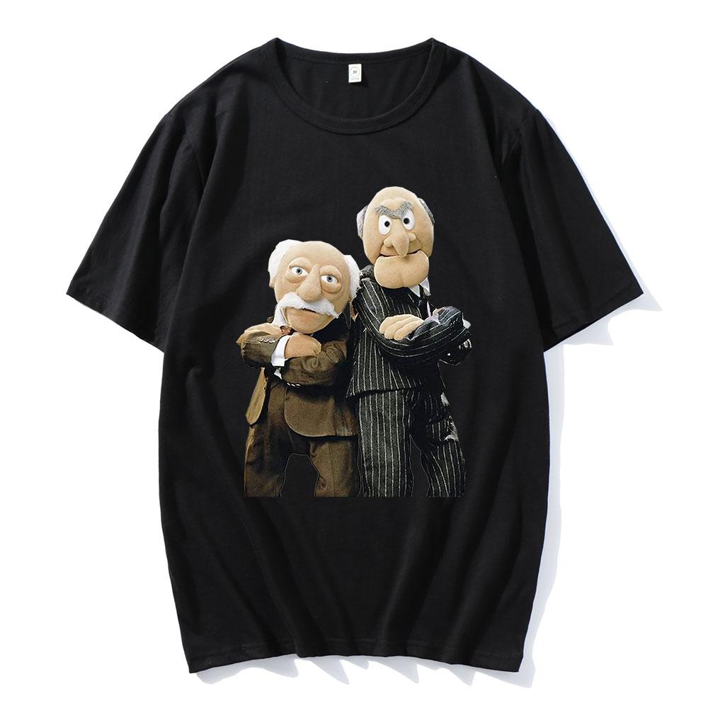 2022 Высокое качество Tees Популярный Statler и Waldorf Пара носит классические хлопковые футболки Oversize Unique Loose Daily Streetwear
2022 Высокое качество Tees Популярный Statler и Waldorf Пара носит классические хлопковые футболки Oversize Unique Loose Daily Streetwear